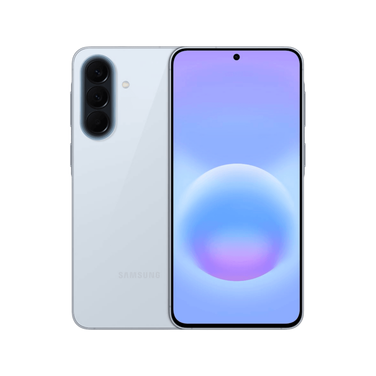 Smartfon Samsung Galaxy A57 5G Jasnoniebieski Przednia i tylna obudowa