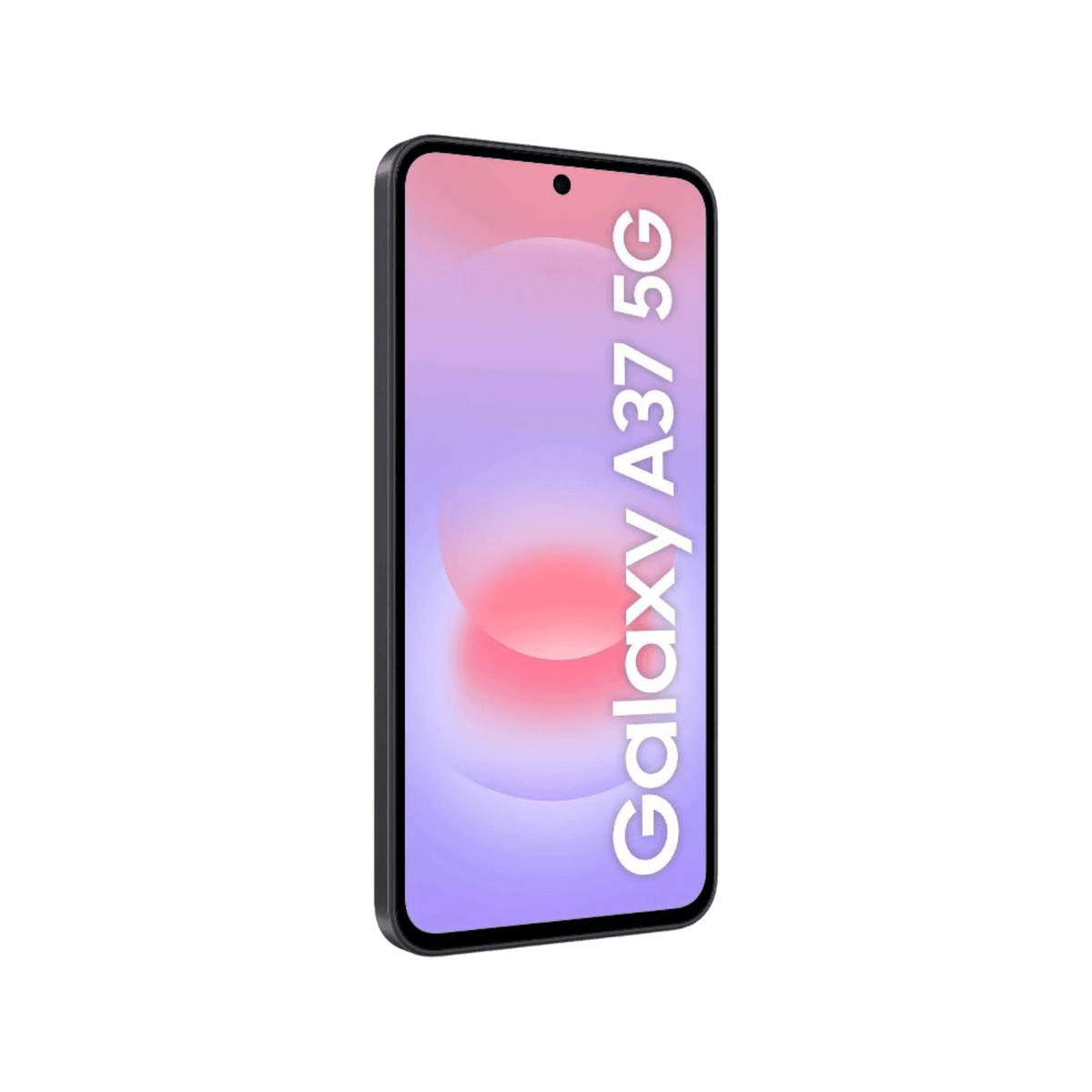 Smartfon Samsung Galaxy A37 5G lewy, przedni bok
