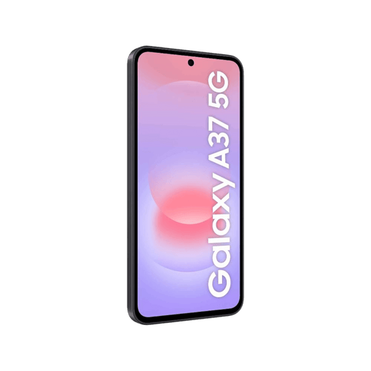 Smartfon Samsung Galaxy A37 5G lewy, przedni bok