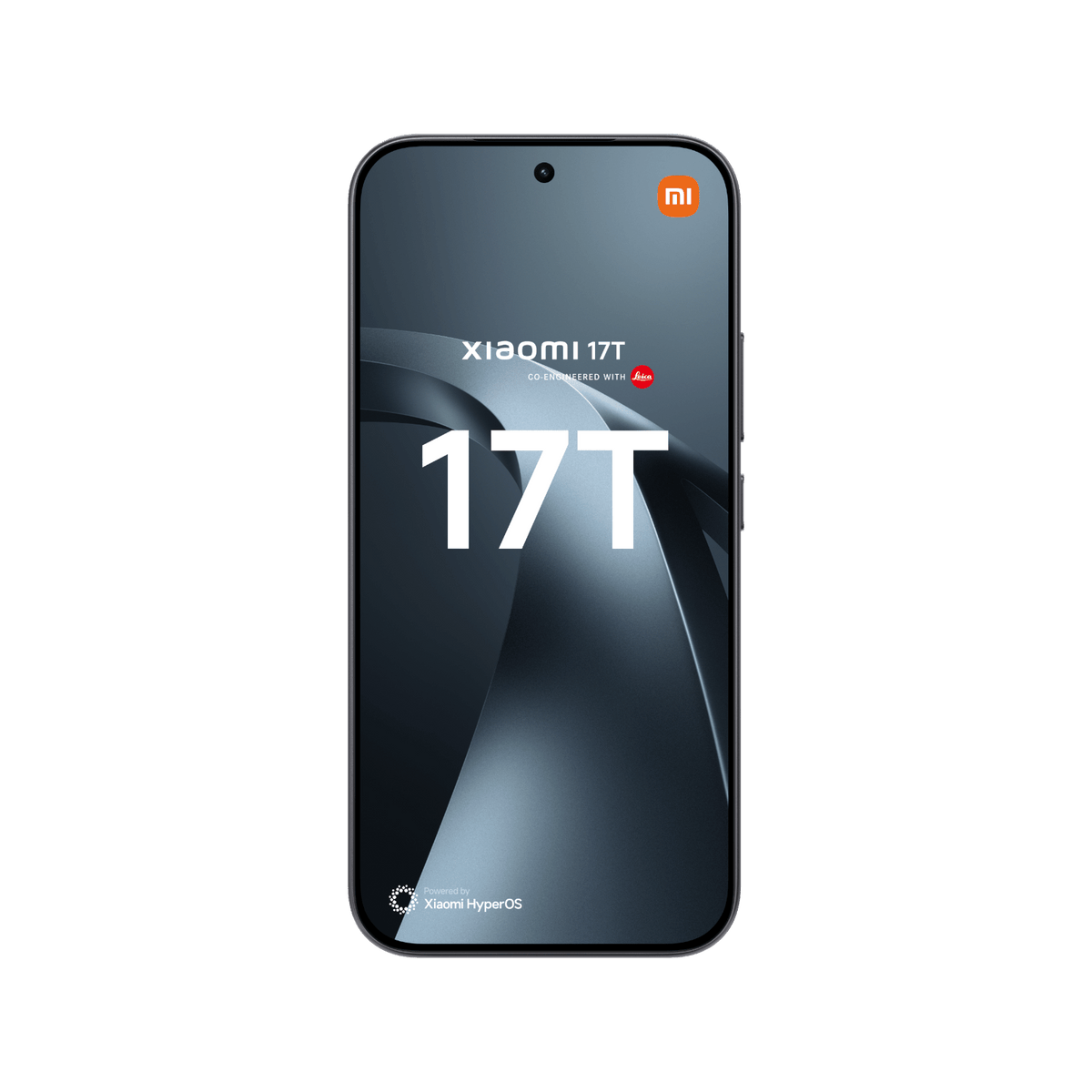 Telefon Xiaomi 17T Czarny Front obudowy