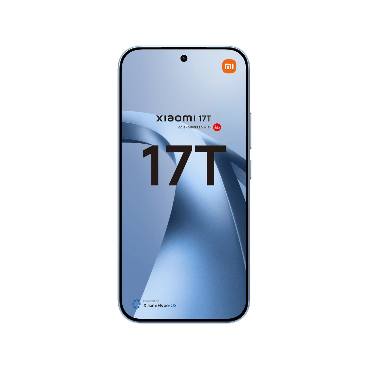 Telefon Xiaomi 17T Niebieski Przednia obudowa