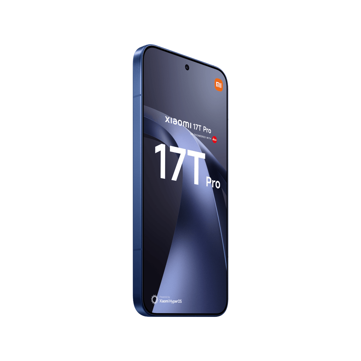 Telefon Xiaomi 17T Pro Ciemnoniebieski Lewy, przedni bok obudowy