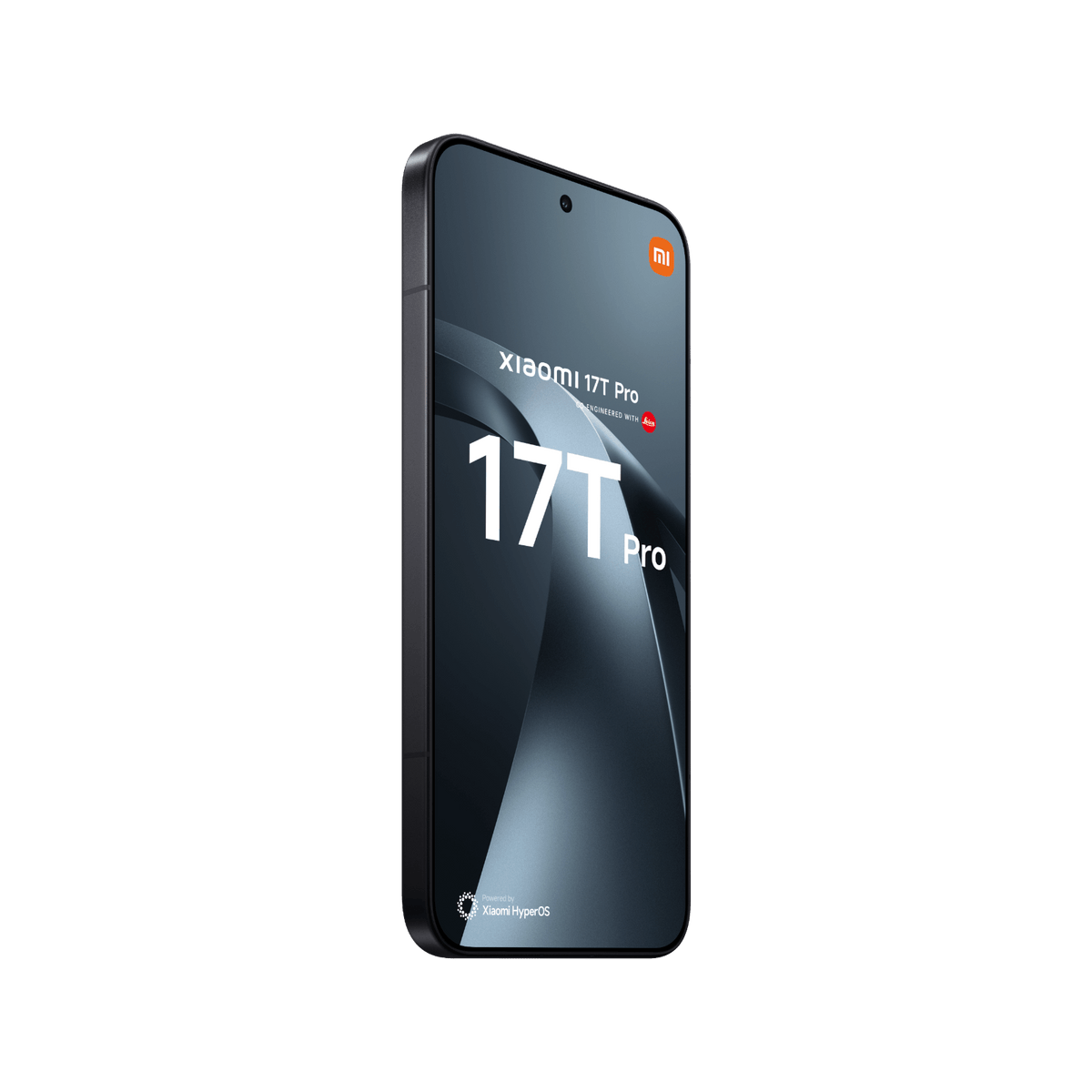 Telefon Xiaomi 17T Pro Czarny Przedni, lewy bok obudowy