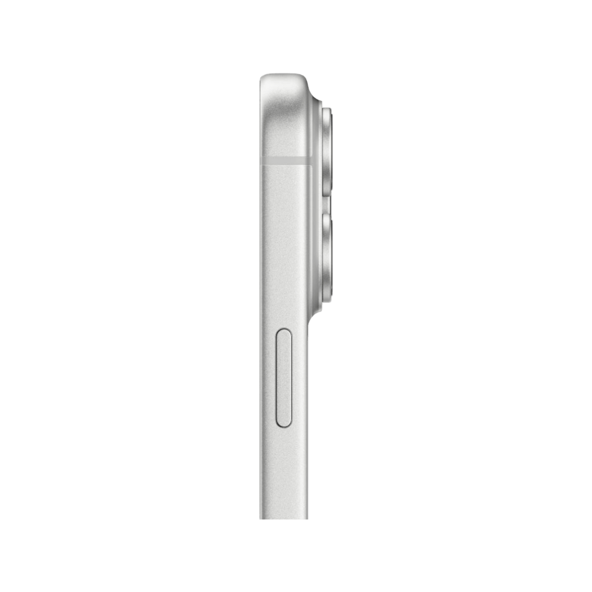 Apple 17 Pro Max Srebrny Bok