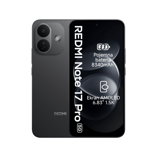 Smartfon Redmi Note 17 Pro 5G Czarny
