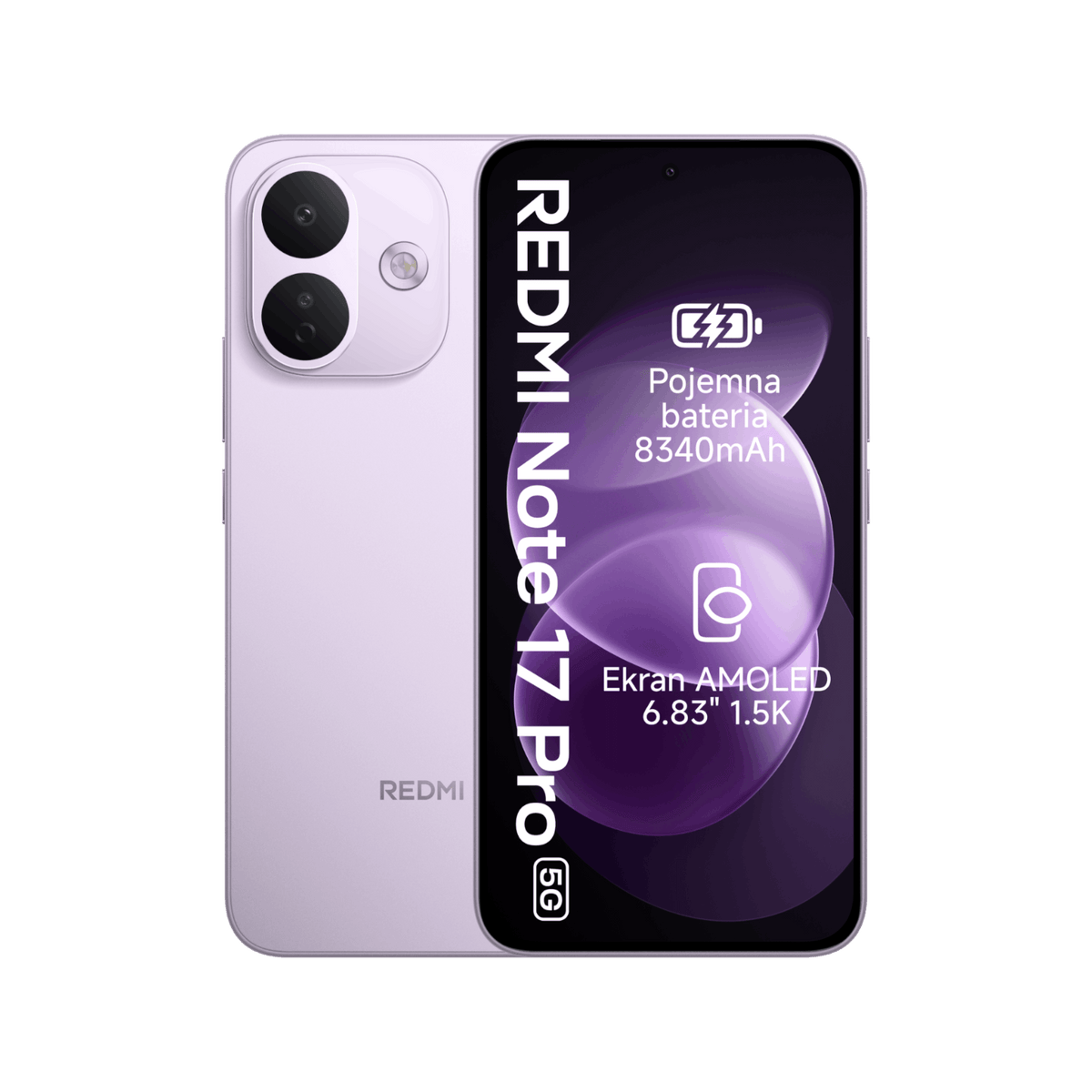 Smartfon Redmi Note 17 Pro 5G Fioletowy