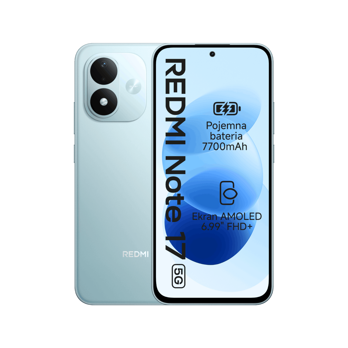 Smartfon Redmi Note 17 5G Niebieski