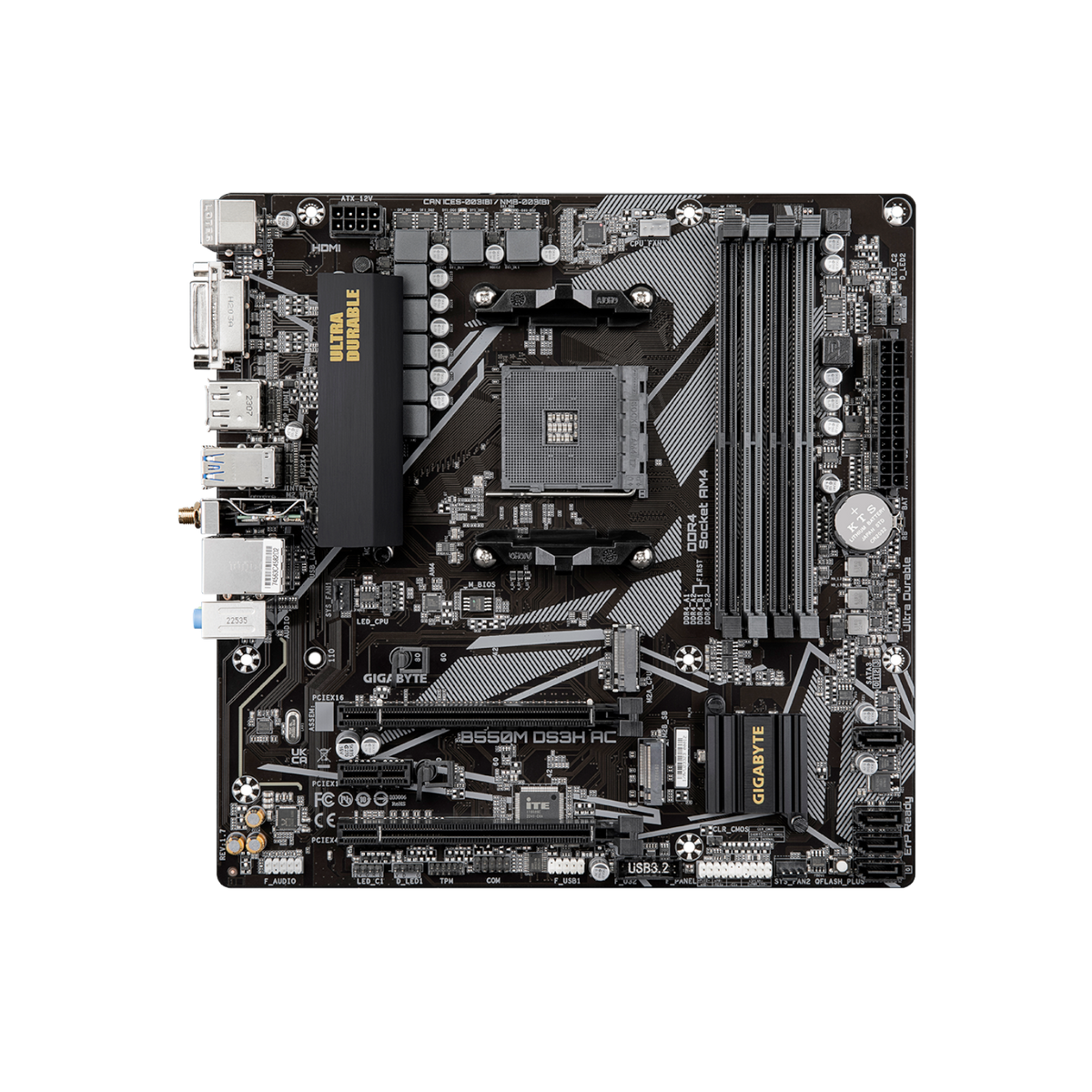 Płyta główna Gigabyte B550M DS3H AC.