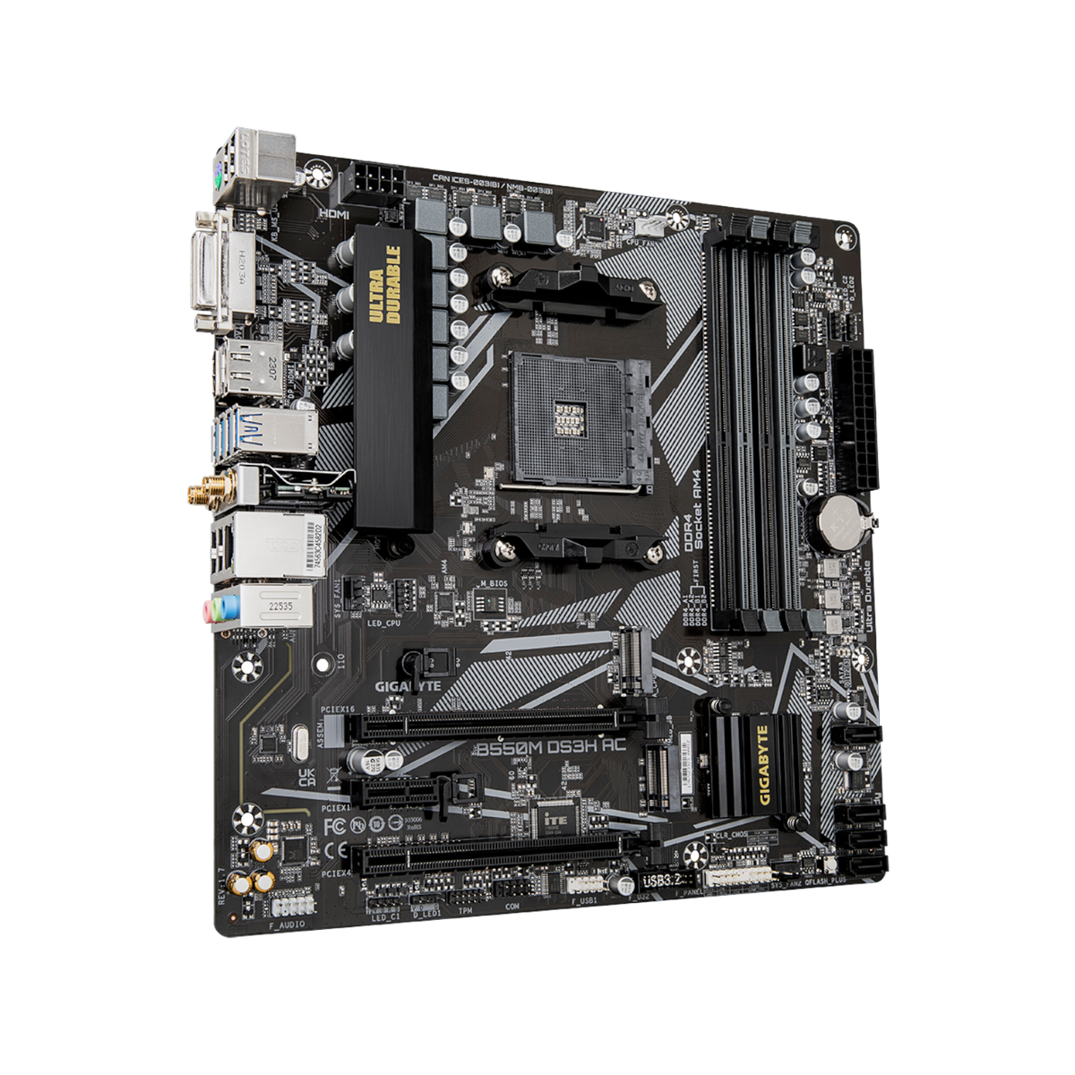 Płyta główna Gigabyte B550M DS3H AC.