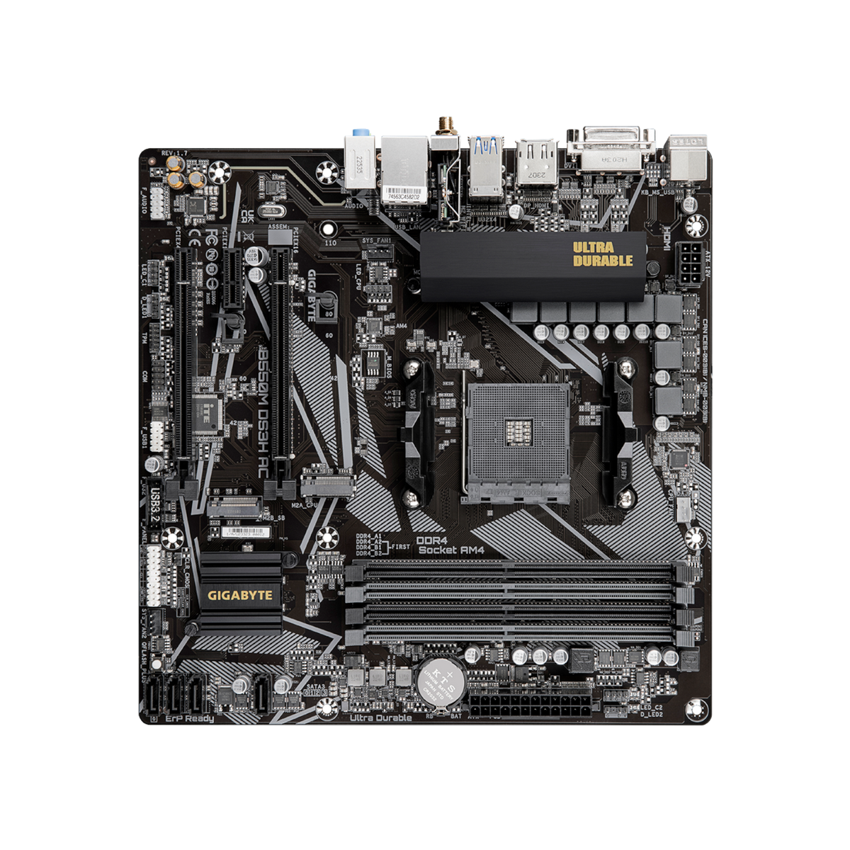 Płyta główna Gigabyte B550M DS3H AC.