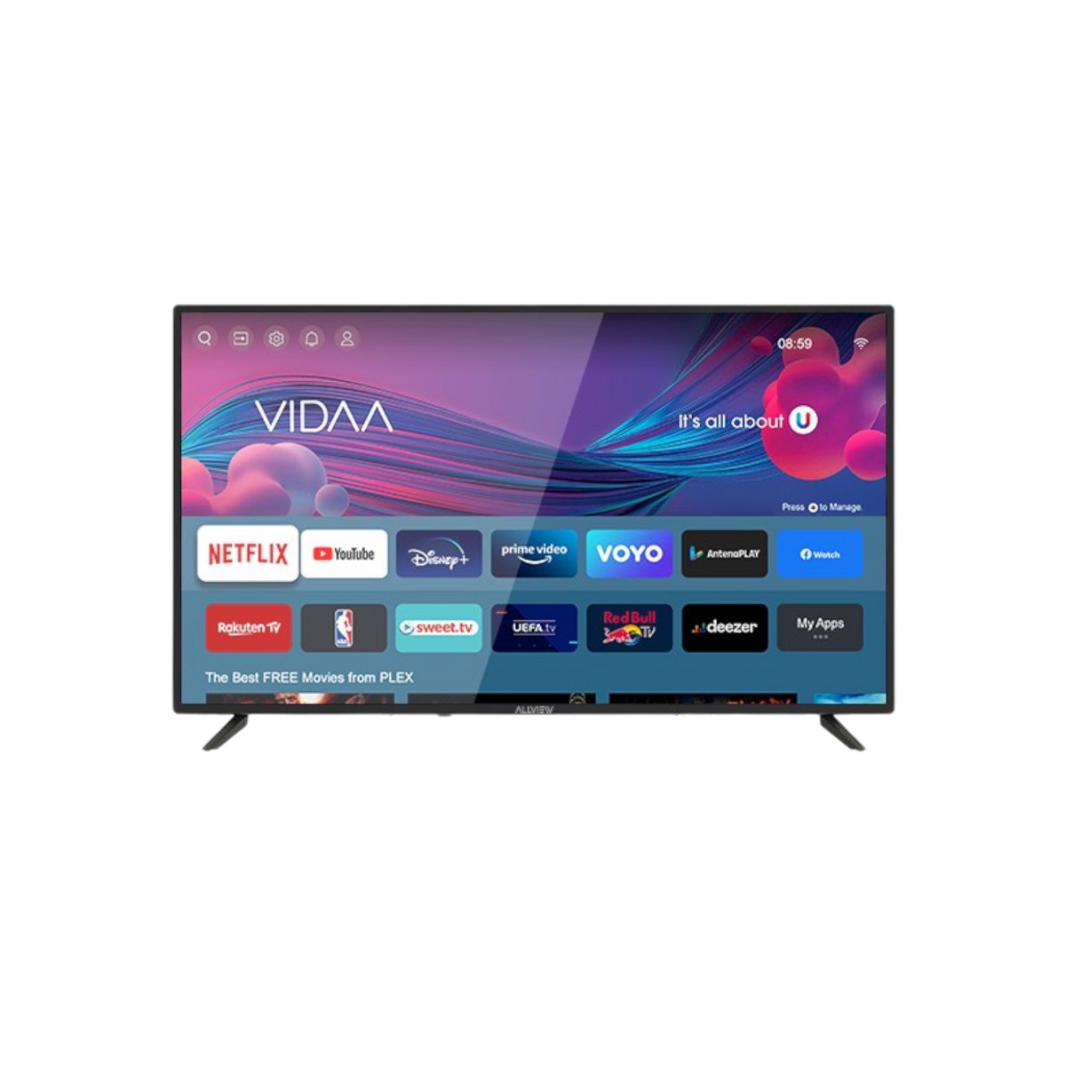 Telewizor Allview 40iPlay6000-F/1 D-LED 40" Full HD Smart TV.