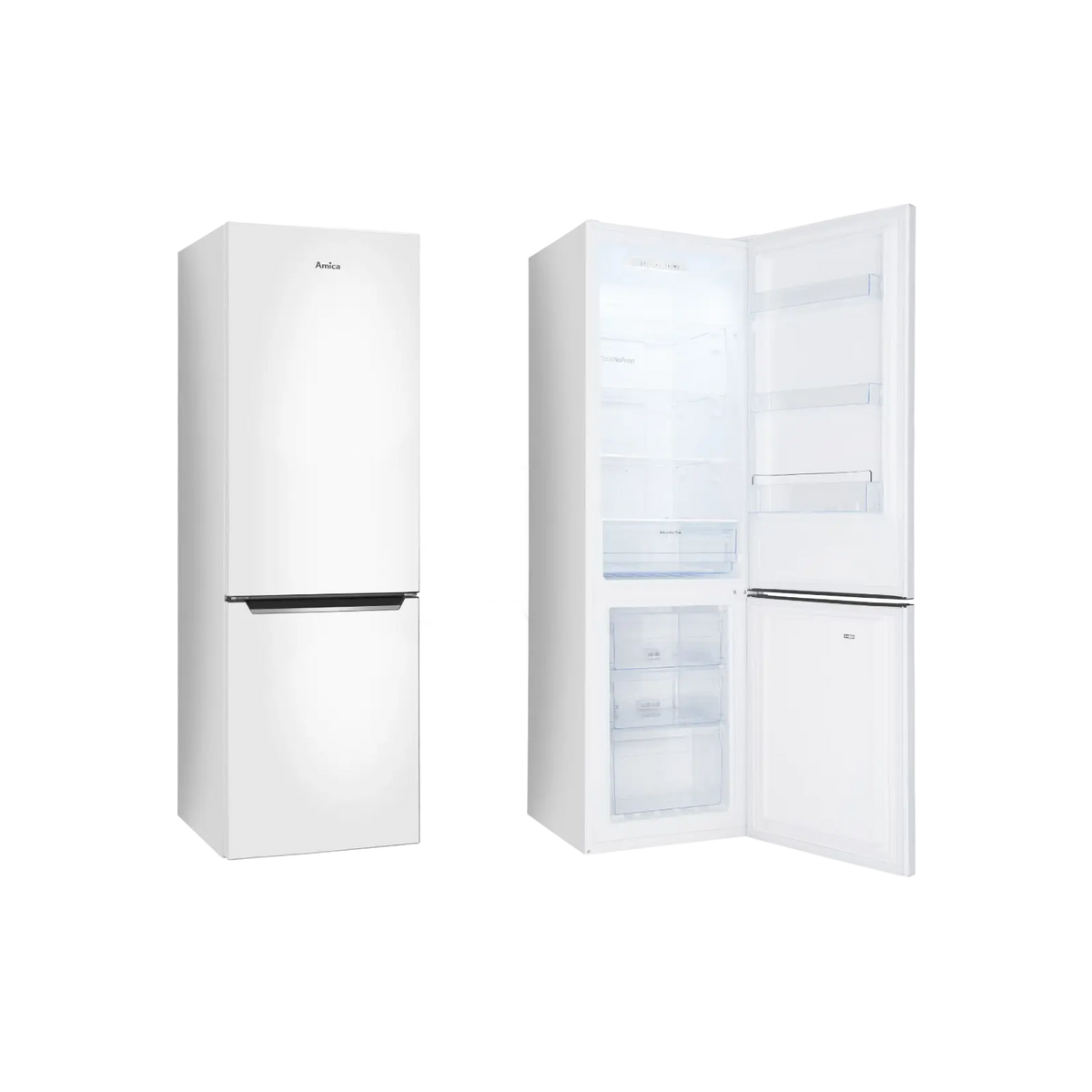 Lodówka wolnostojąca Amica FK2995.2FT No Frost Slim 180cm.