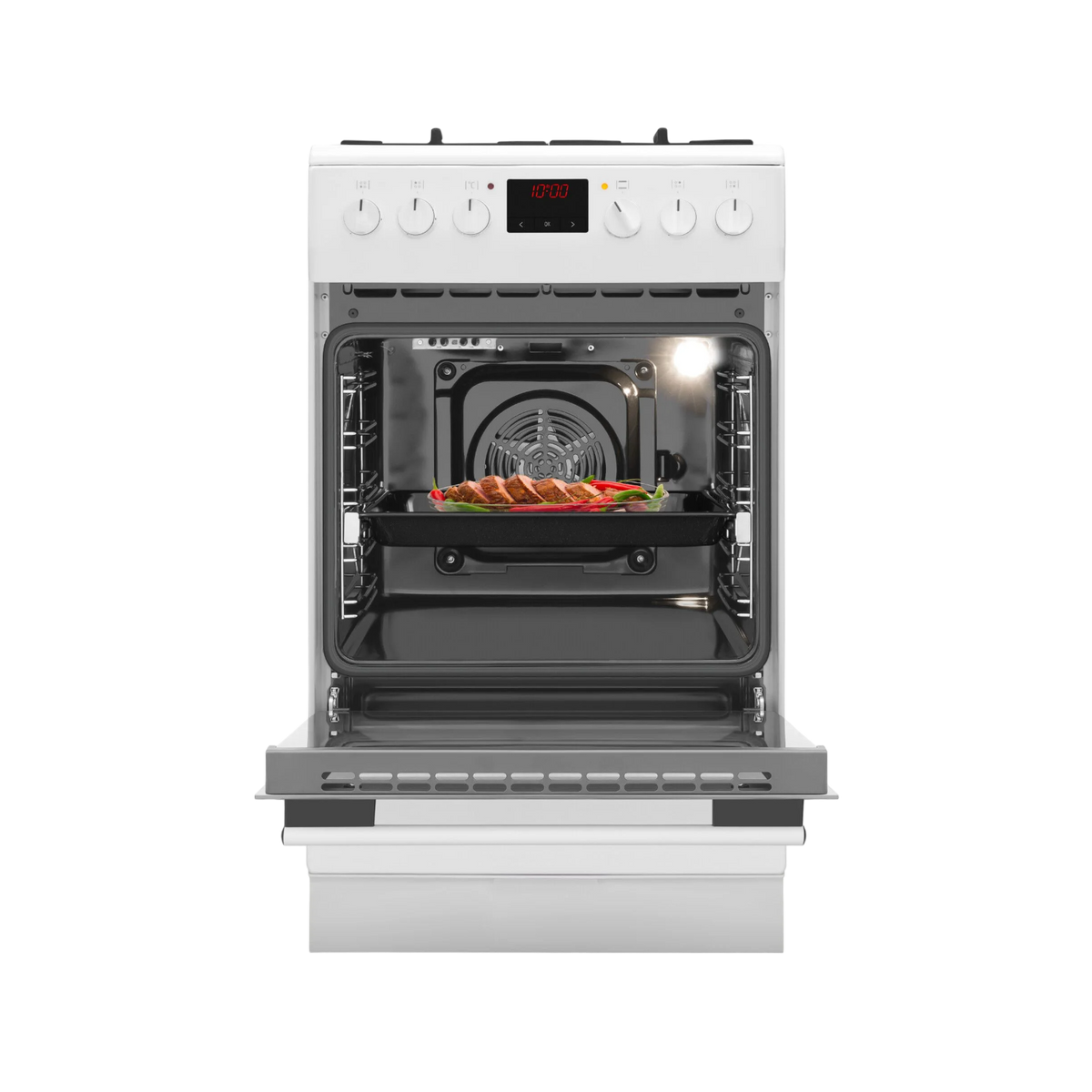 Kuchnia gazowo-elektryczna Amica 510GEH3.33ZpTaDpA(W).