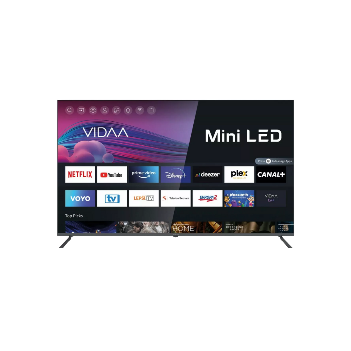 Telewizor Sencor SLE 55MU700 55" Mini LED 4K.