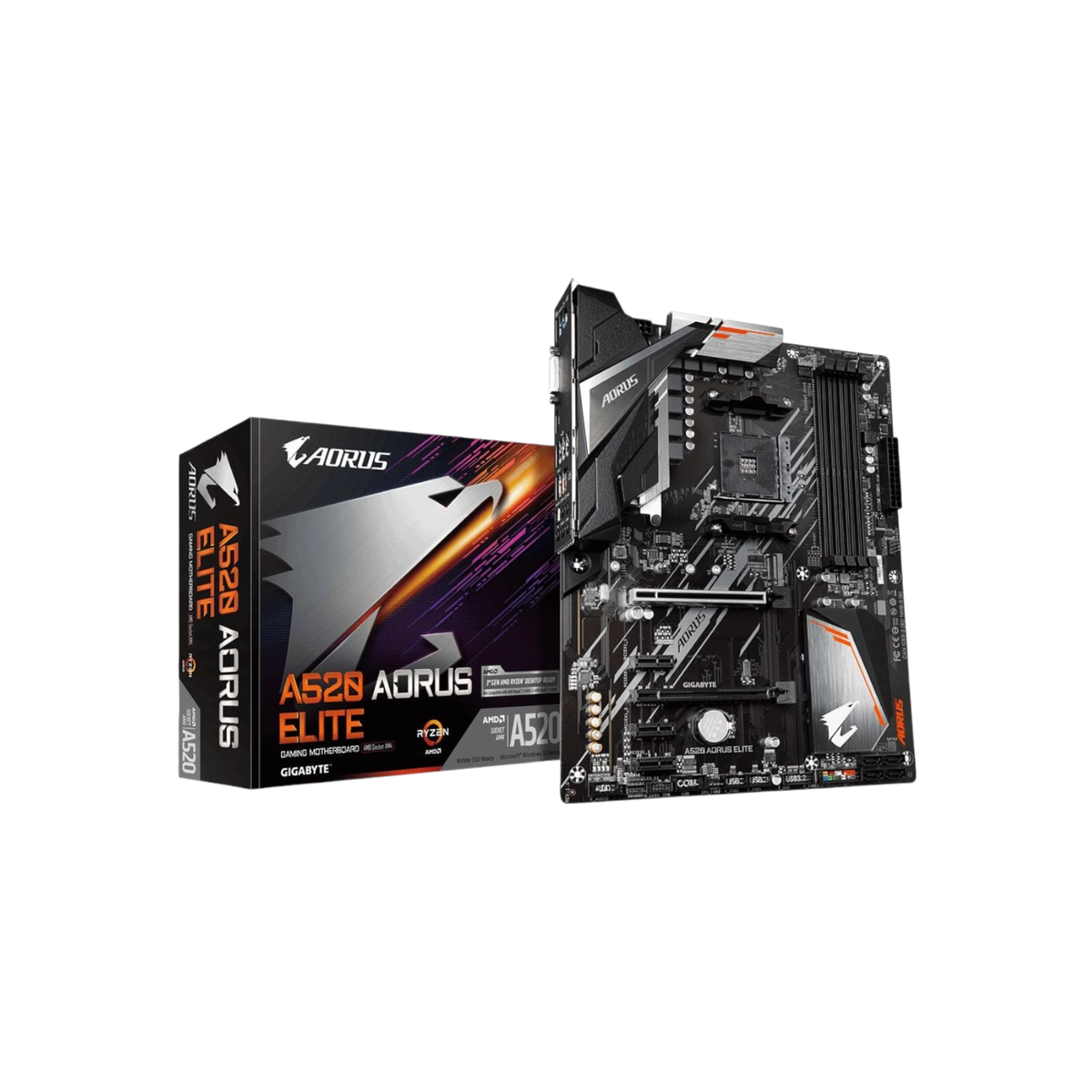 Płyta główna Gigabyte A520 AORUS ELITE.