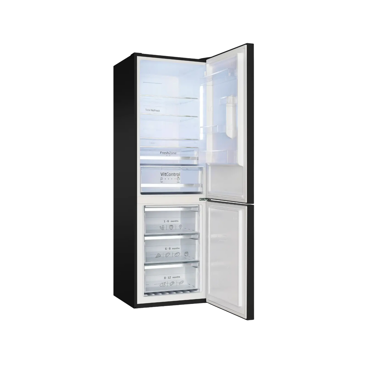 Lodówka wolnostojąca Amica FK3666.2DFZHC No Frost 186cm.