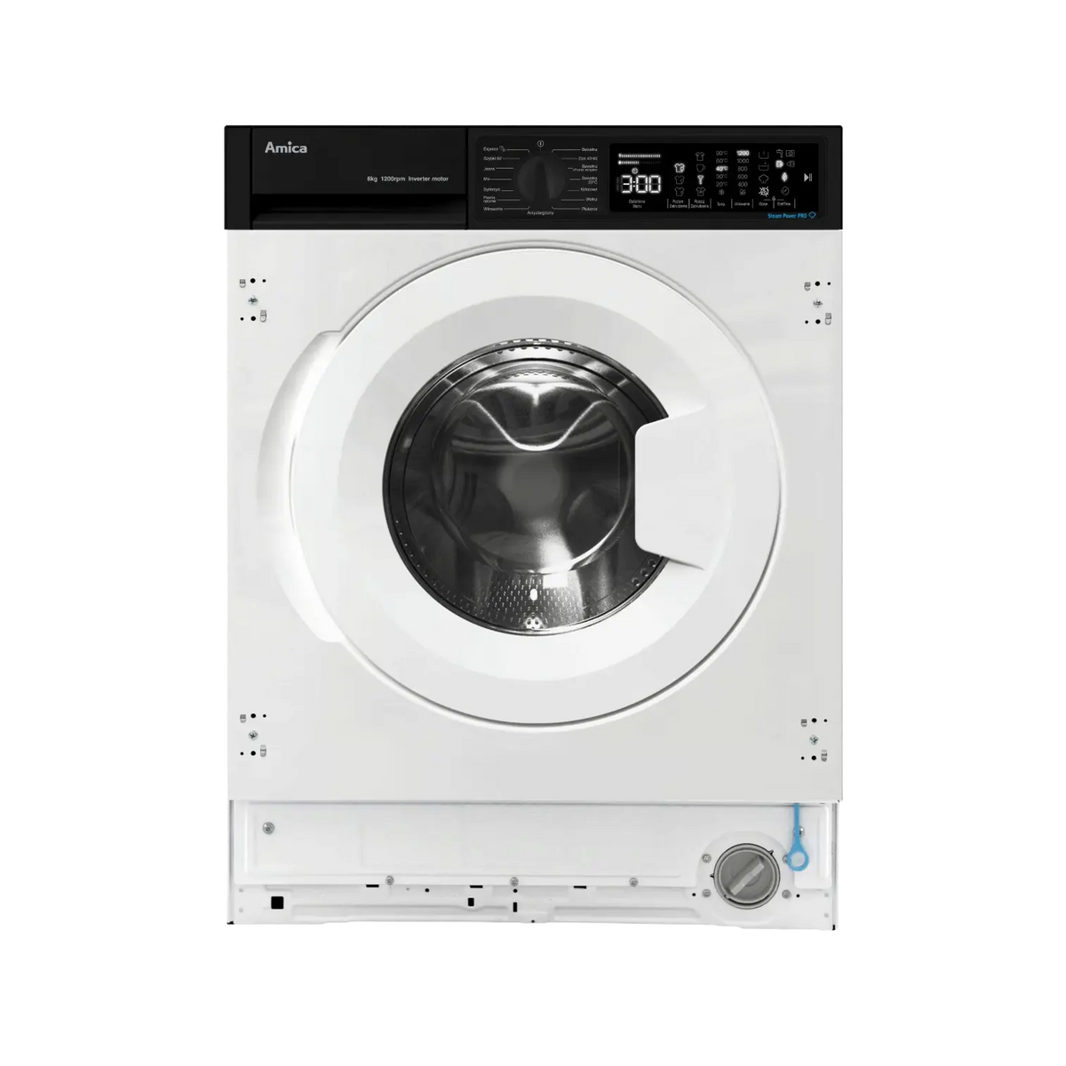 Pralka do zabudowy Amica WABIC812ALiSTO 8kg 1200rpm.