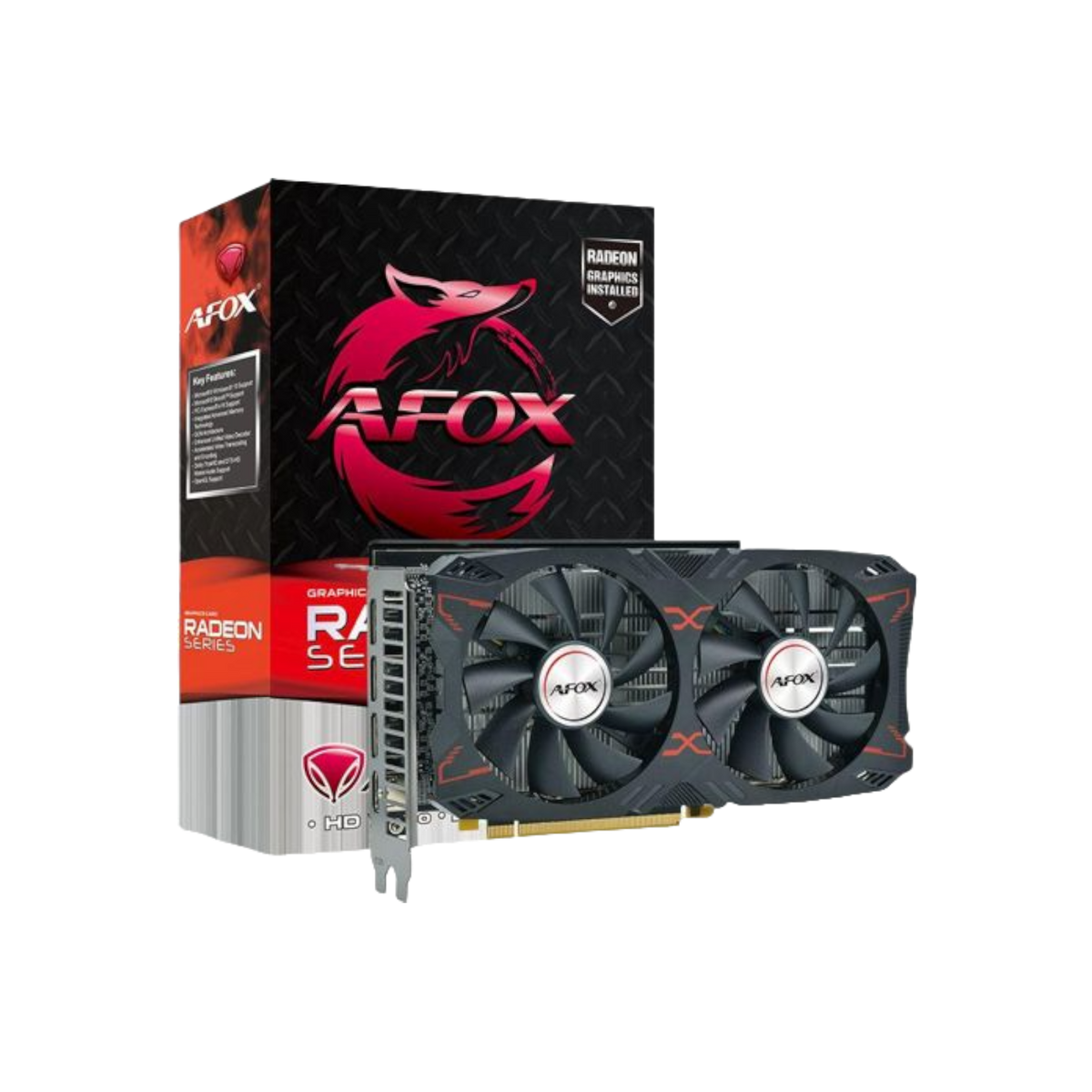 Karta graficzna AFOX Radeon RX 5500 XT 8GB GDDR6.