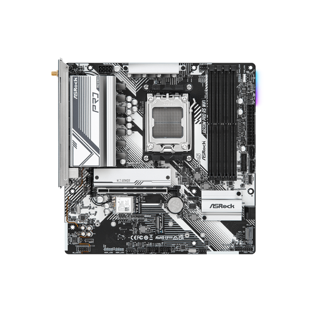 Płyta główna ASRock A620M PRO RS WiFi.