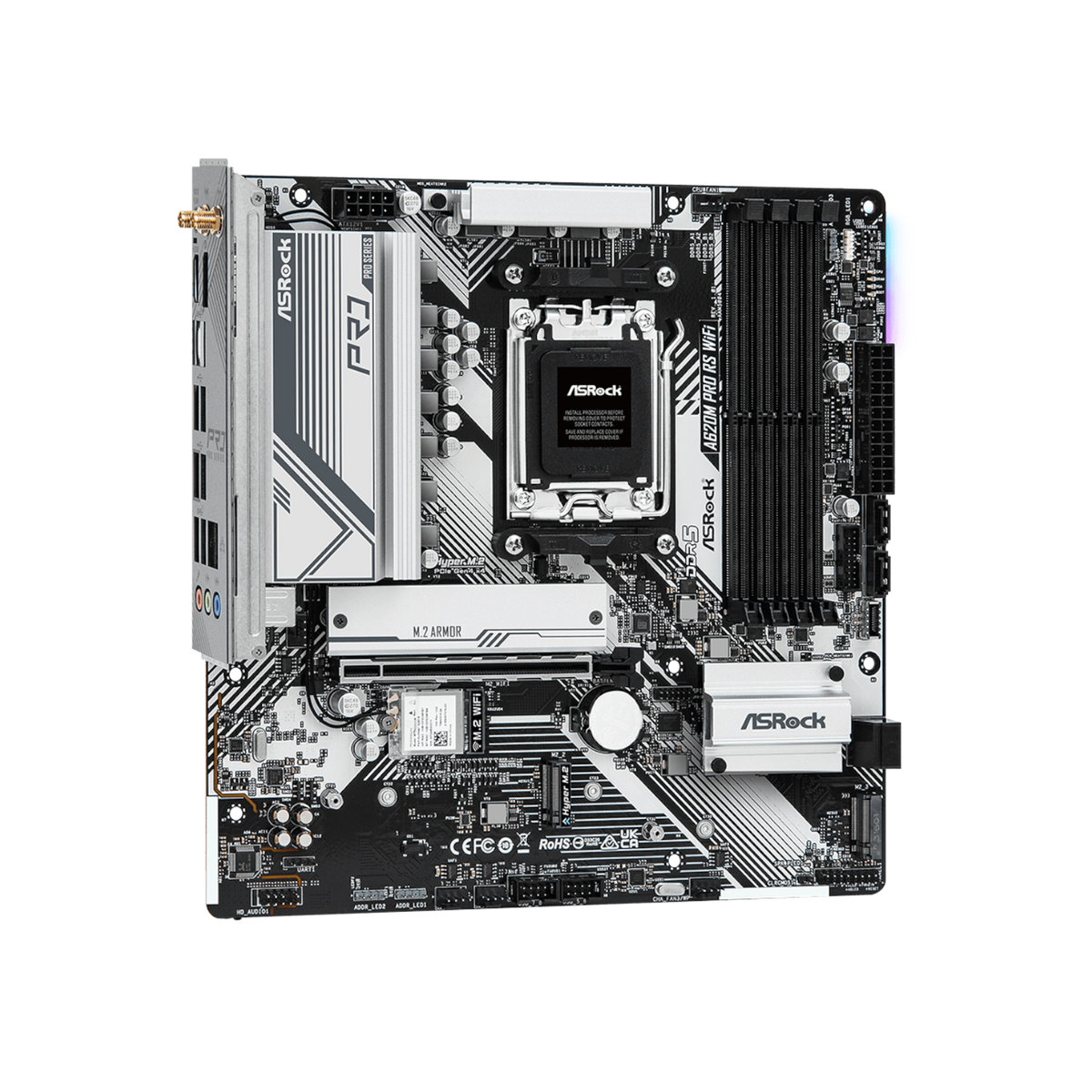 Płyta główna ASRock A620M PRO RS WiFi.