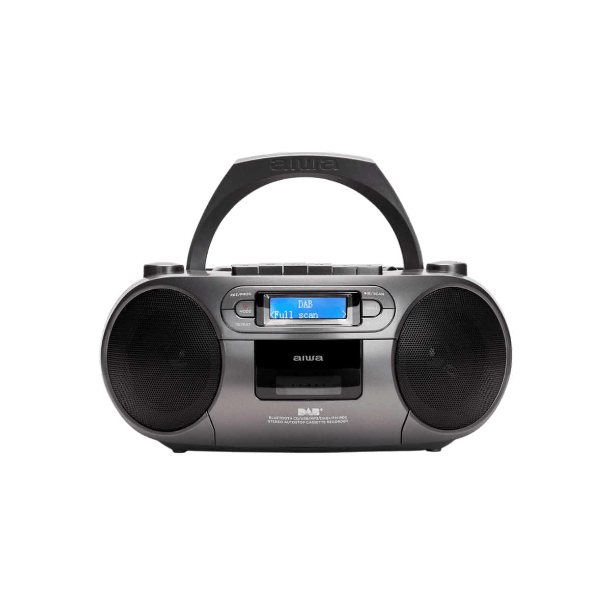 Radioodtwarzacz AIWA BBTC-660DAB/MG Bluetooth Szary.