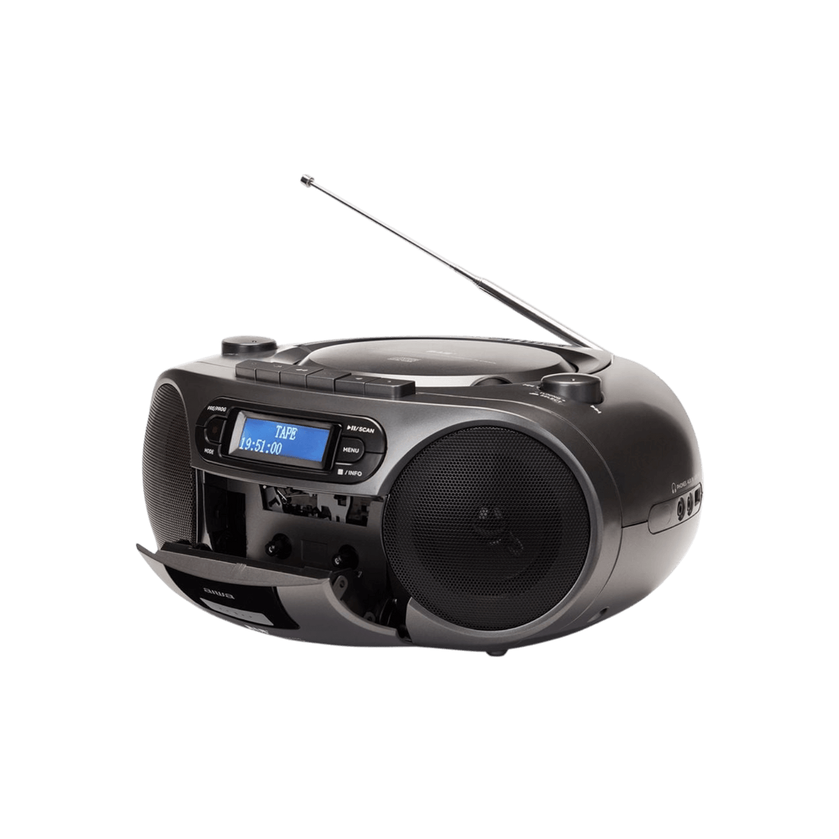 Radioodtwarzacz AIWA BBTC-660DAB/MG Bluetooth Szary.