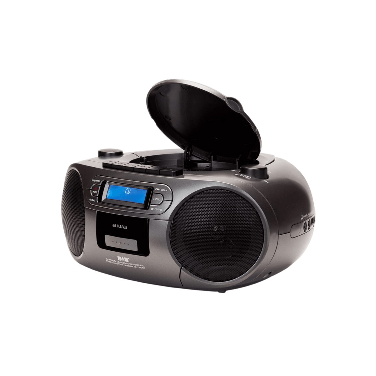 Radioodtwarzacz AIWA BBTC-660DAB/MG Bluetooth Szary.