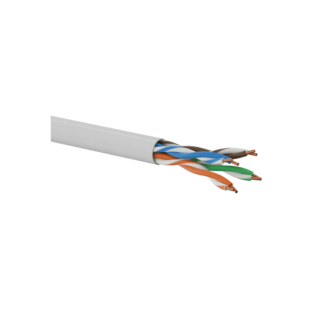 Kabel sieciowy ALANTEC U/UTP Kat.5e Eca PVC 4PR 305m Szary.