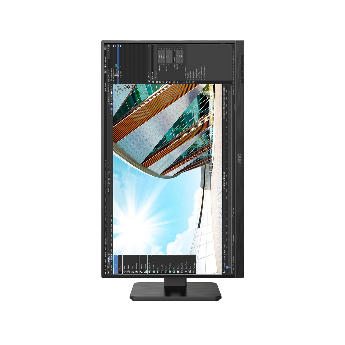 Monitor AOC 27P2Q 27" IPS Full HD.