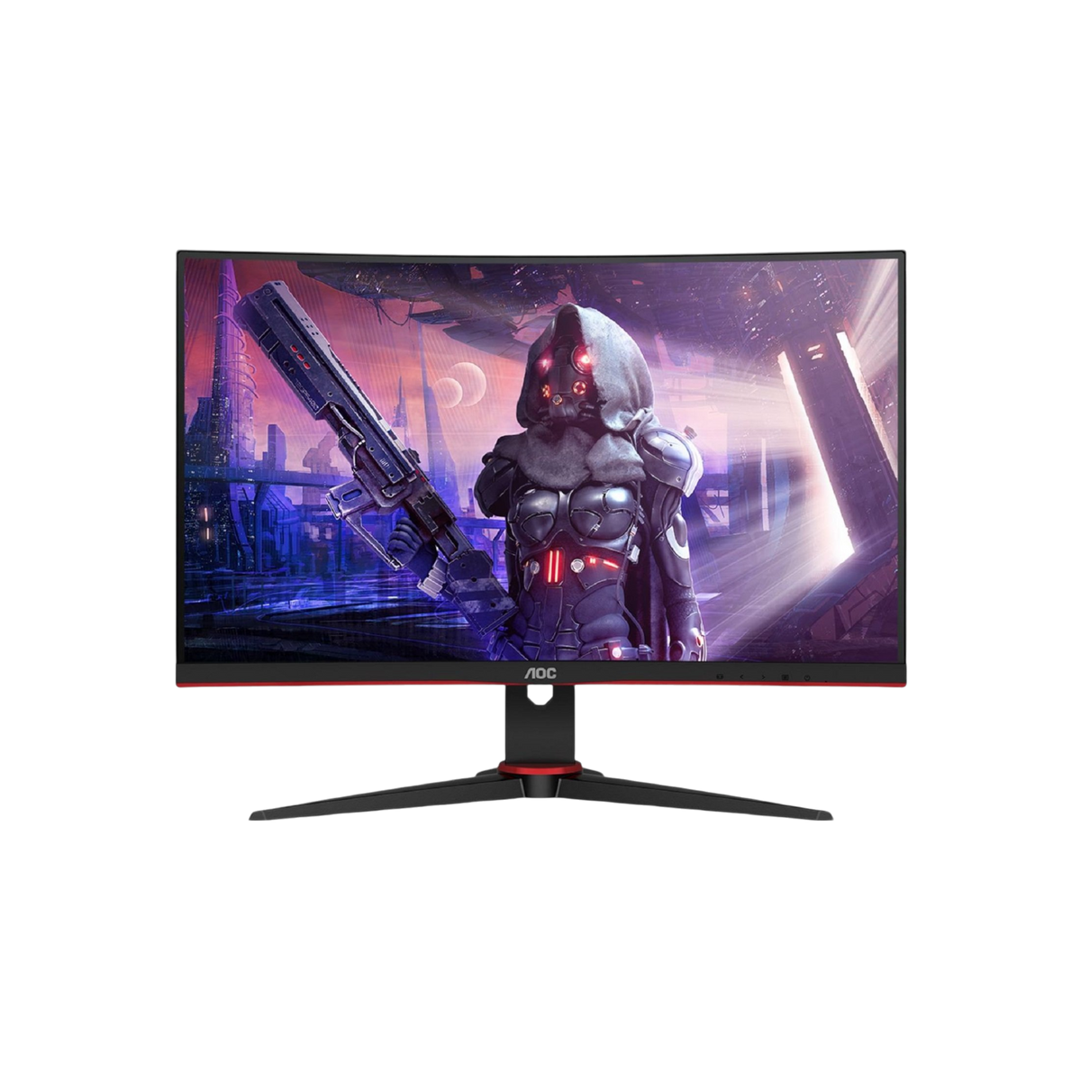 Monitor gamingowy AOC C24G2AE/BK 23,6" VA Full HD.