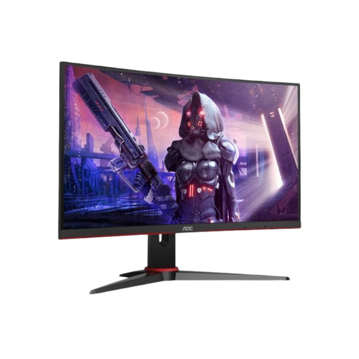Monitor gamingowy AOC C24G2AE/BK 23,6" VA Full HD.