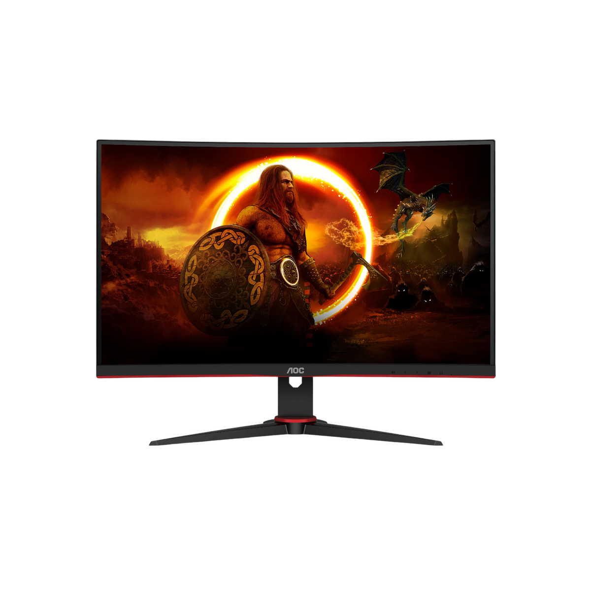 Monitor gamingowy AOC C27G2E/BK 27" VA Full HD.