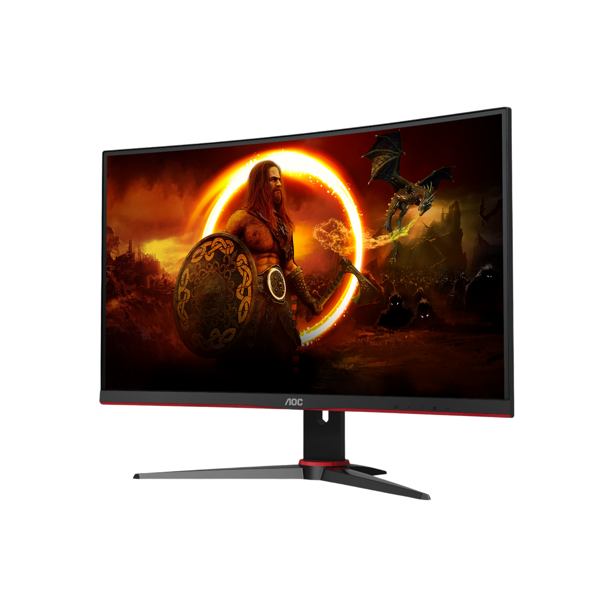 Monitor gamingowy AOC C27G2E/BK 27" VA Full HD.