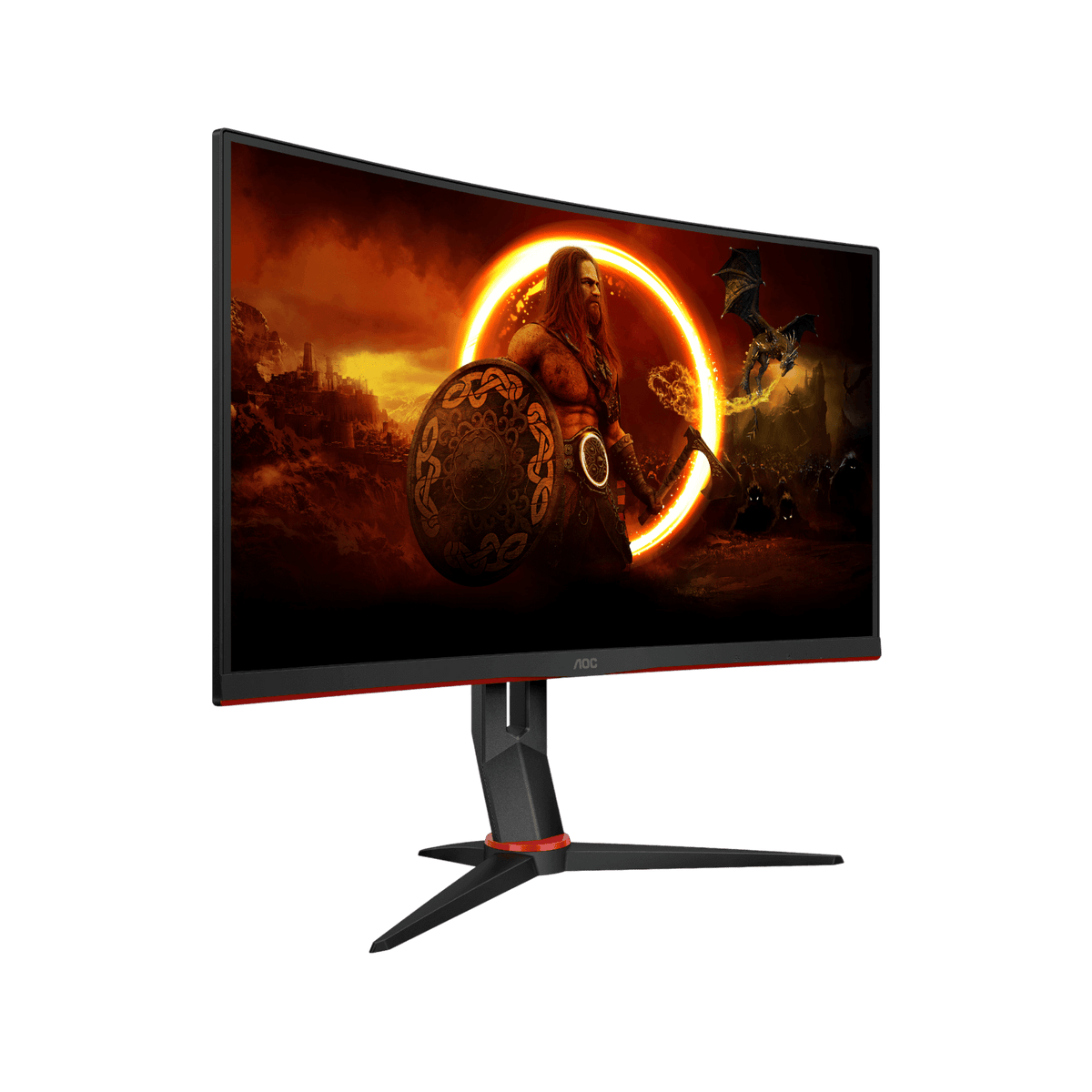 Monitor gamingowy AOC C27G2Z3/BK 27" VA Full HD.