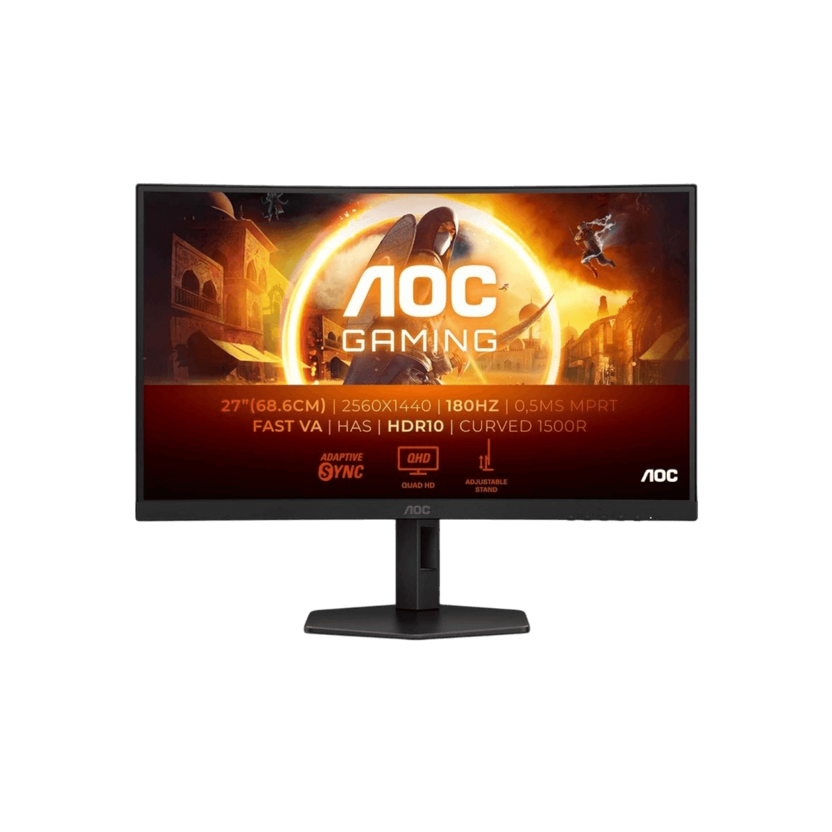 Monitor gamingowy AOC CQ27G4X 27" VA QHD.
