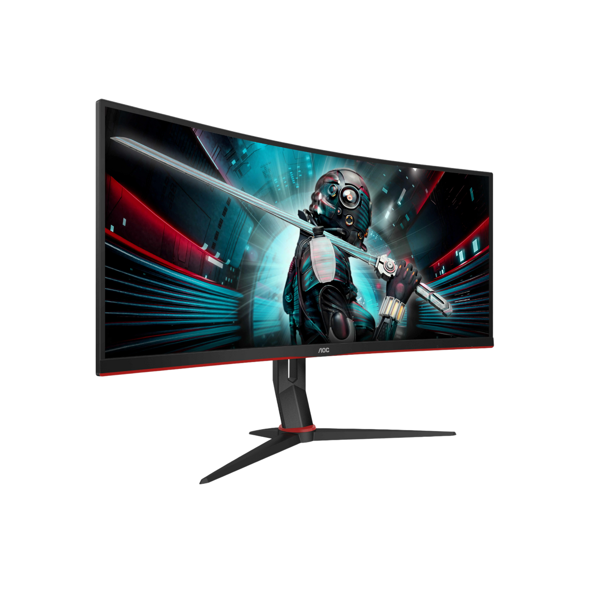 Monitor gamingowy AOC CU34G2X/BK 34" VA WQHD.
