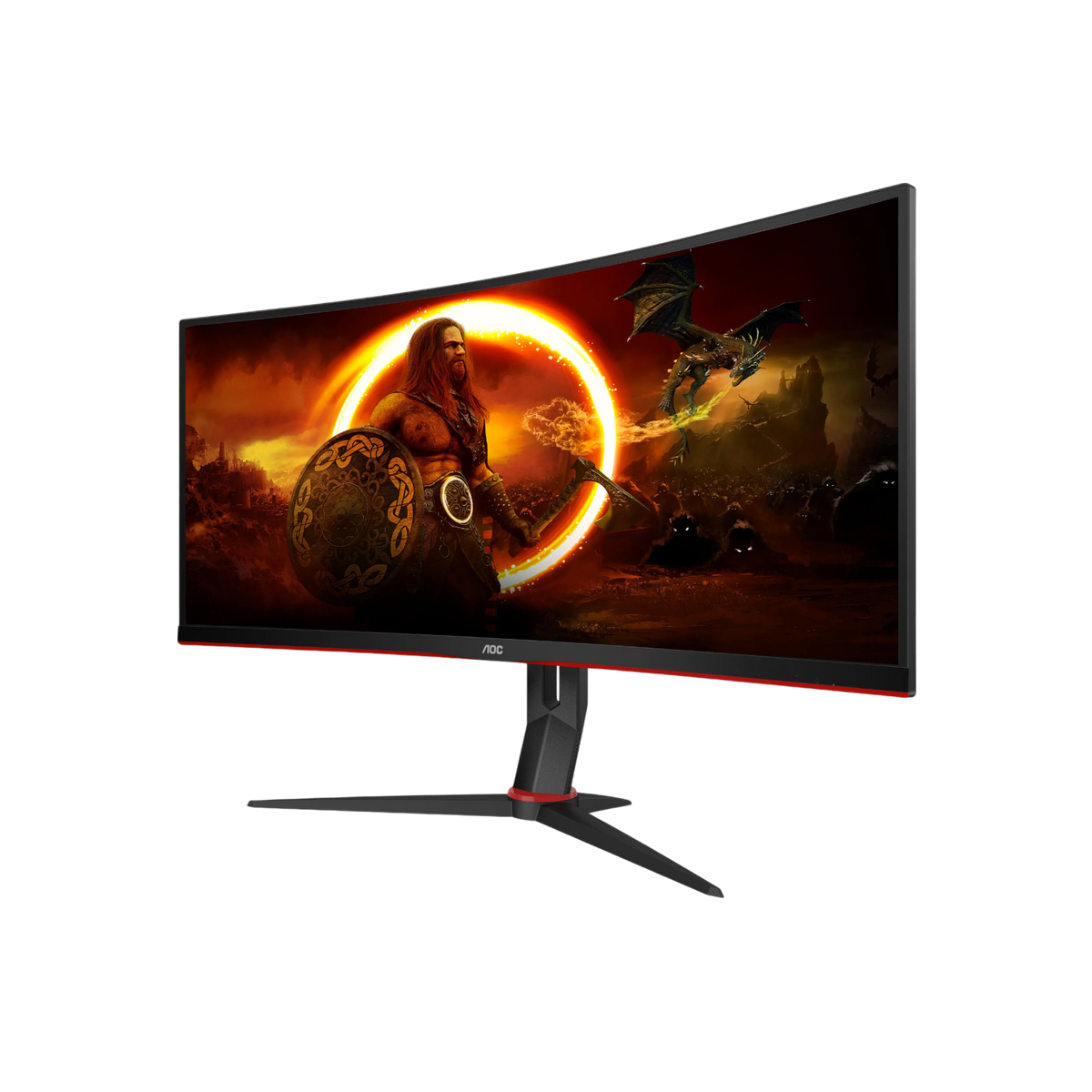 Monitor gamingowy AOC CU34G2X/BK 34" VA WQHD.