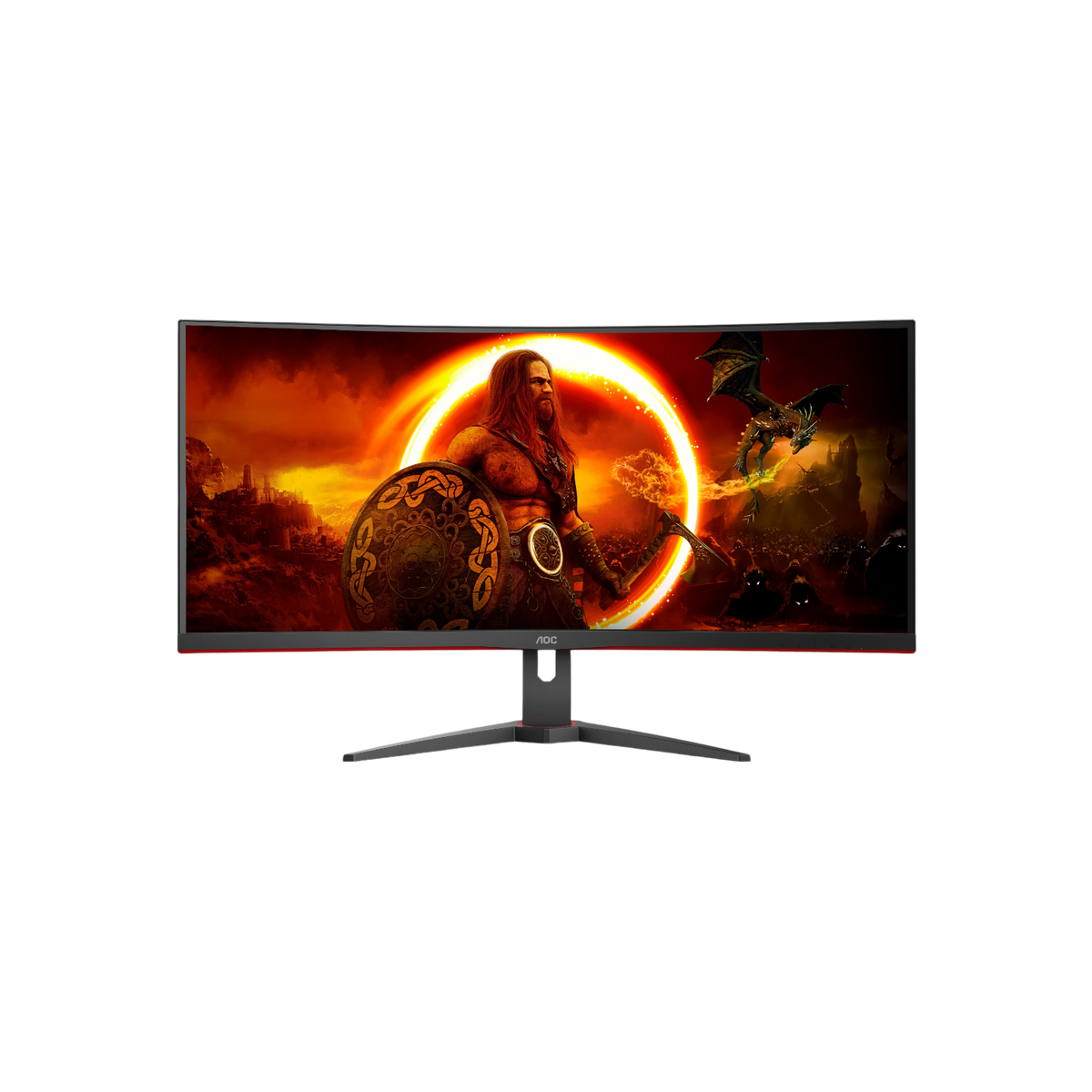 Monitor gamingowy AOC CU34G2XE/BK 34" VA WQHD.