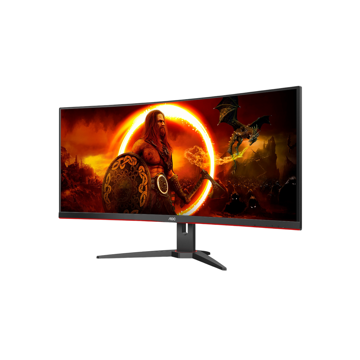 Monitor gamingowy AOC CU34G2XE/BK 34" VA WQHD.