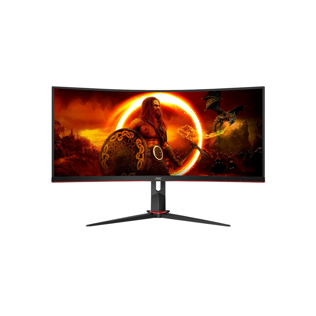 Monitor gamingowy AOC CU34G2XP/BK 34" VA WQHD.