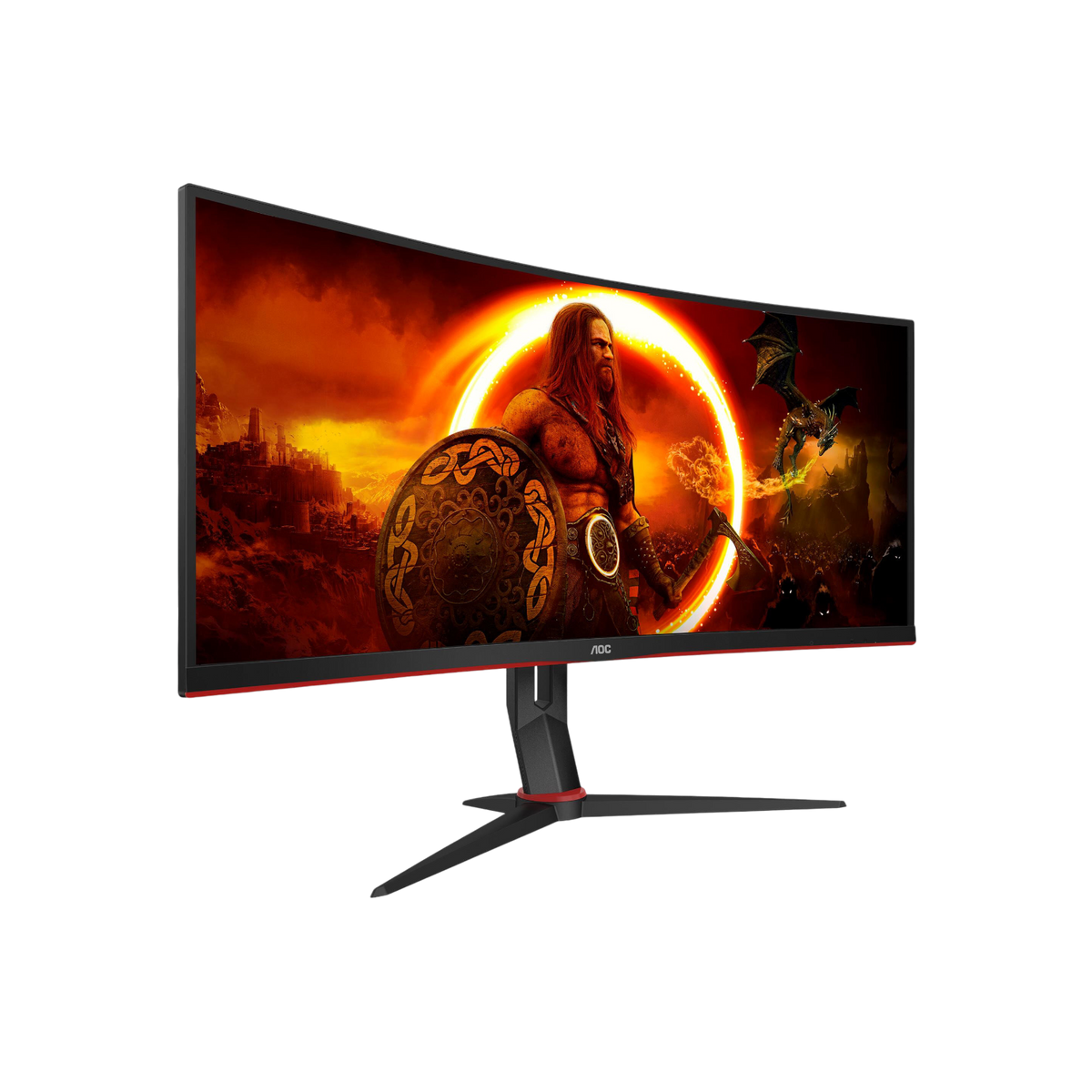 Monitor gamingowy AOC CU34G2XP/BK 34" VA WQHD.