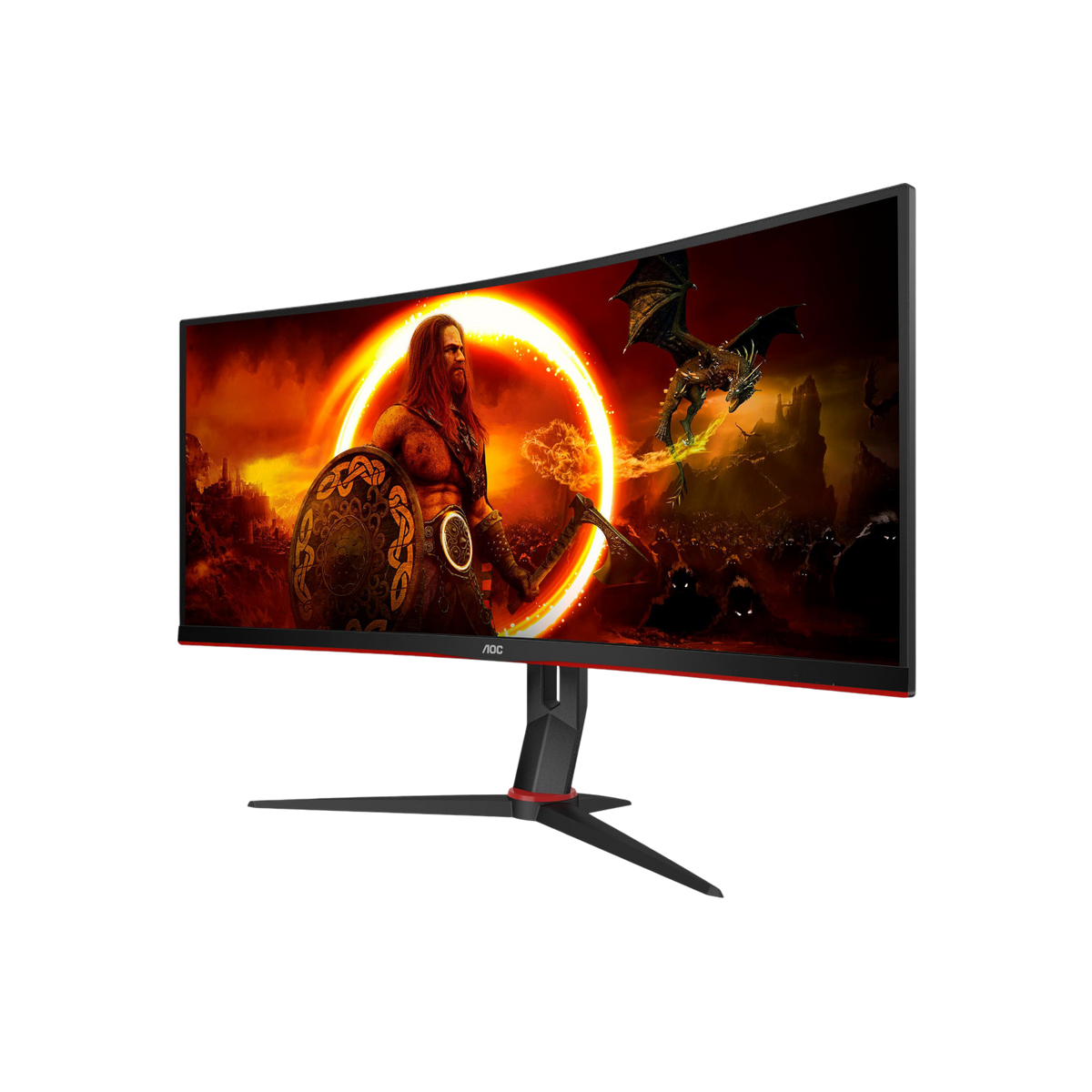 Monitor gamingowy AOC CU34G2XP/BK 34" VA WQHD.