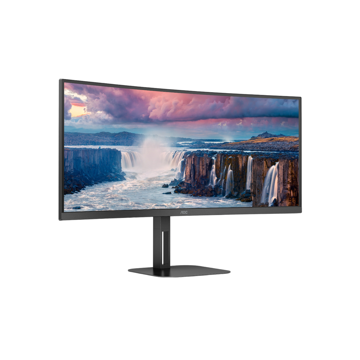 Monitor AOC CU34V5C/BK 34" VA UWQHD.