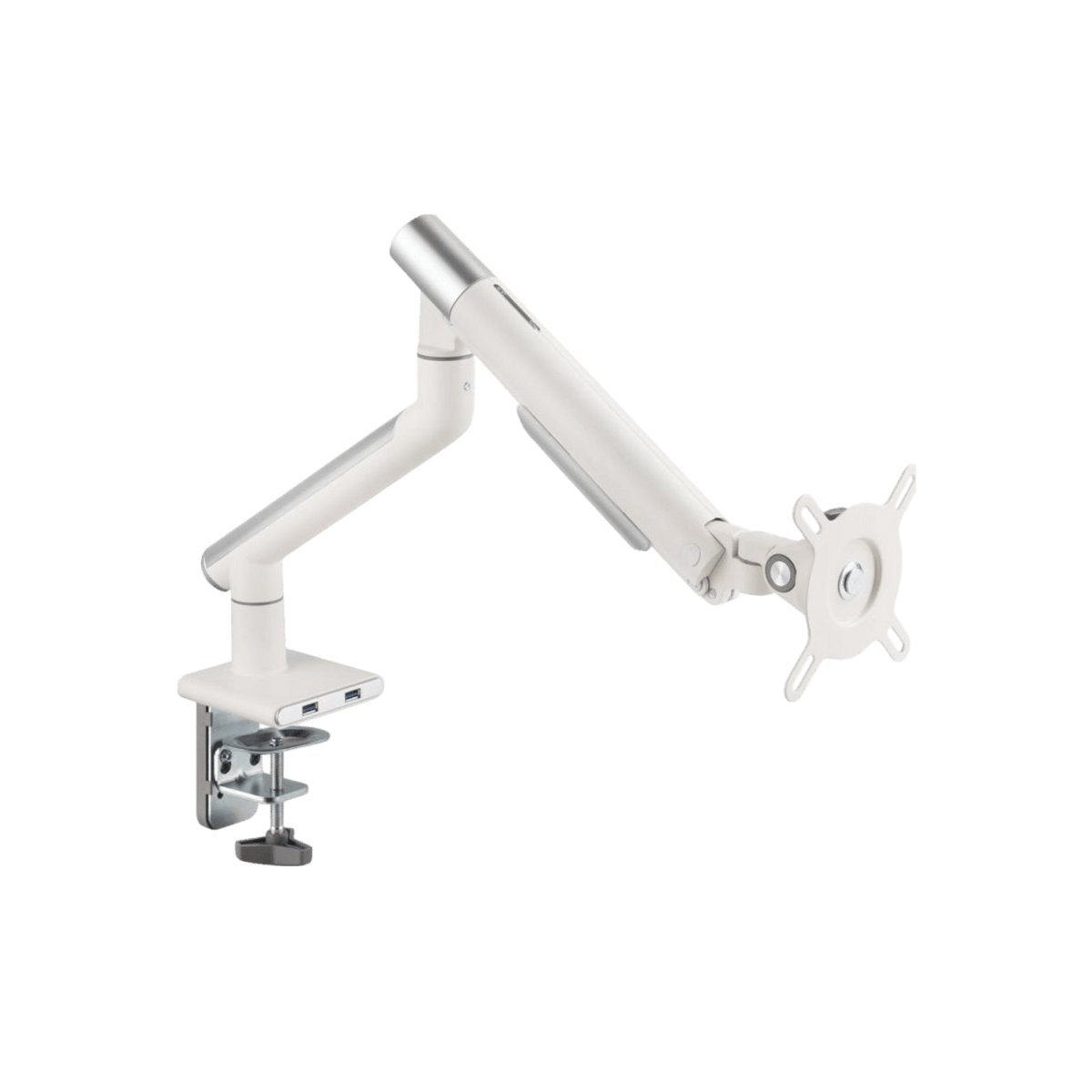 Uchwyt biurkowy na monitor ART 17" - 32" L-19GD Premium USB 9kg.