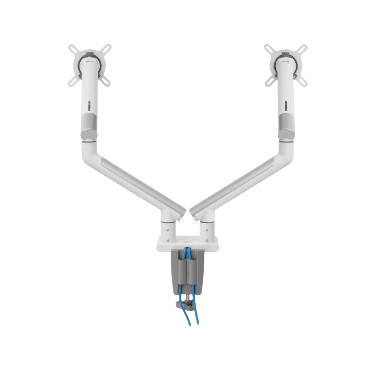 Uchwyt biurkowy na dwa monitory ART 17" - 32" L-20GD Premium USB 9kg.