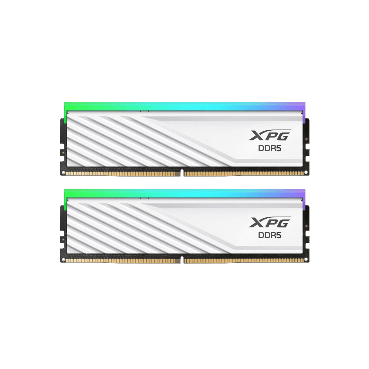Pamięć RAM Adata XPG Lancer Blade RGB DDR5 32GB (2x16GB) 6400MHz CL32 White.