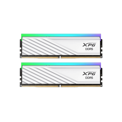 Pamięć RAM Adata XPG Lancer Blade RGB DDR5 32GB (2x16GB) 6400MHz CL32 White.