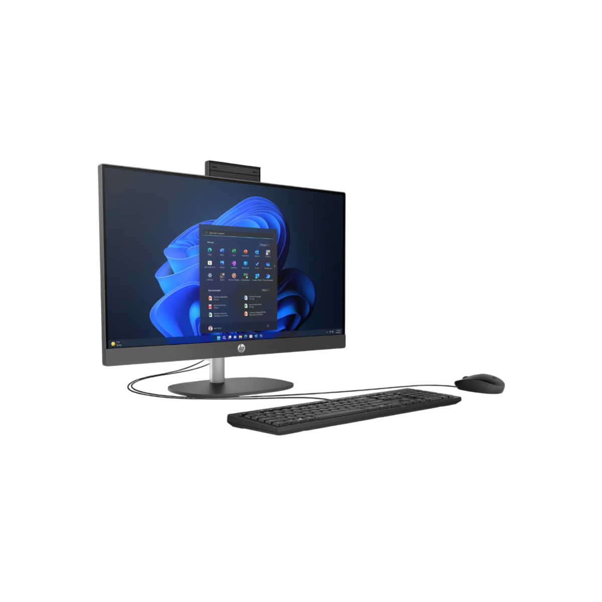 Komputer AiO HP ProOne 240 G10 i5-1335U 23.8'' FHD 16GB 512GB SSD Wi-Fi Bluetooth Win 11 Pro Czarny.