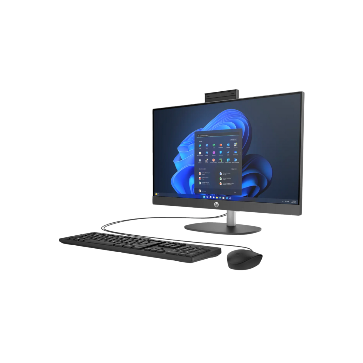 Komputer AiO HP ProOne 240 G10 i5-1335U 23.8'' FHD 16GB 512GB SSD Wi-Fi Bluetooth Win 11 Pro Czarny.