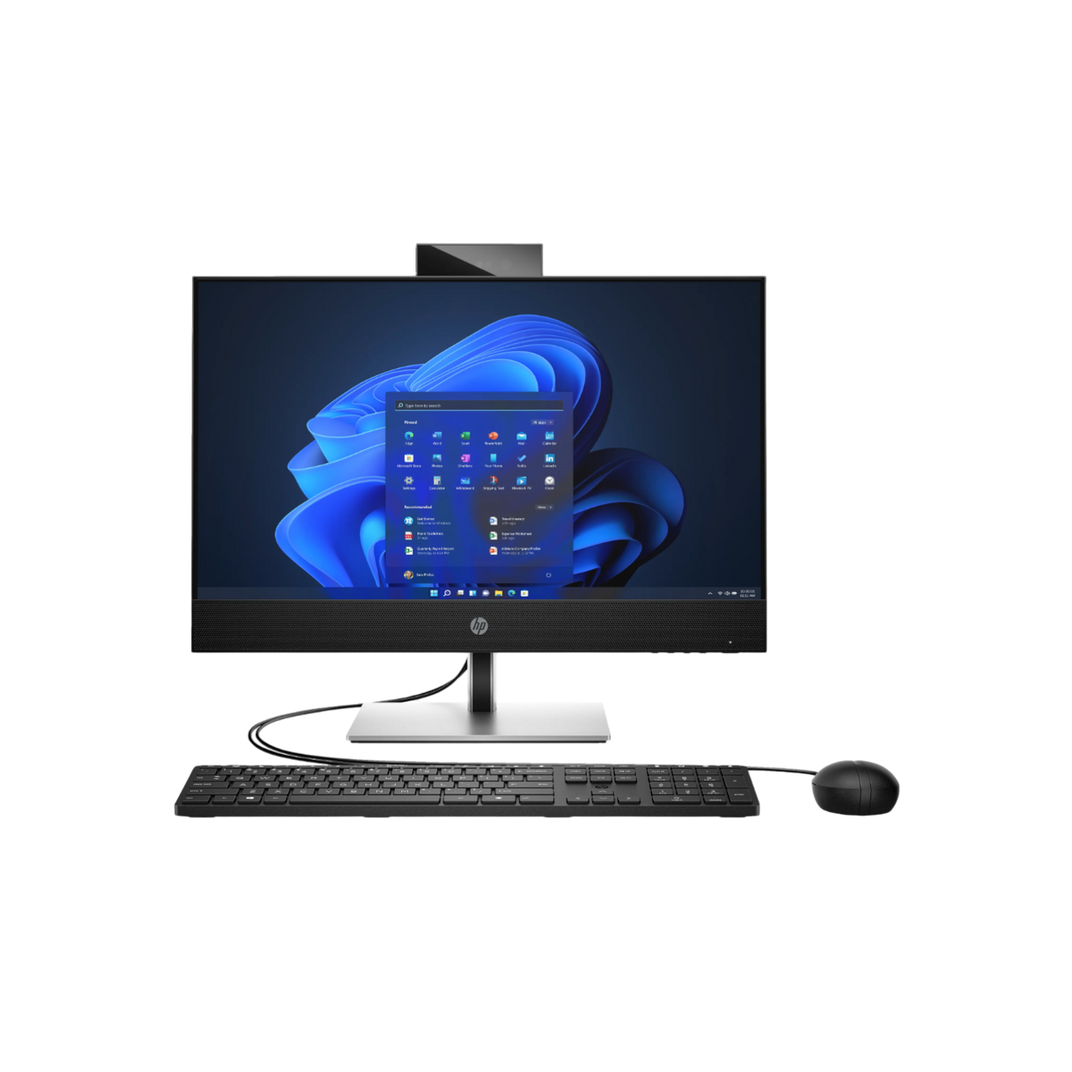 Komputer AiO HP ProOne 440 G9 i3-13100T 23.8'' FHD 8GB 256GB SSD DVD Windows 11 Pro Czarny.